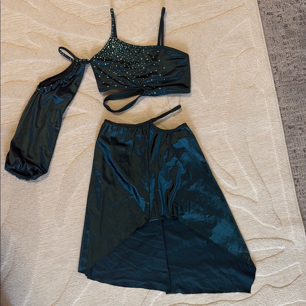 Satin dance set